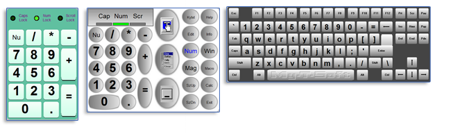 touch screen keyboard